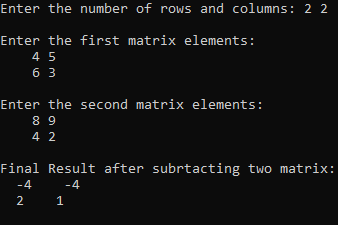 Output