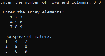 Output