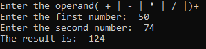 Output