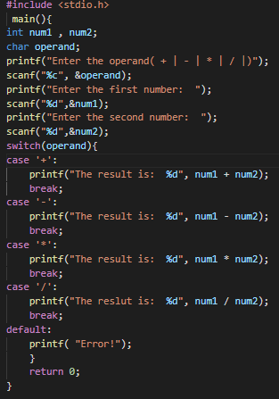 code